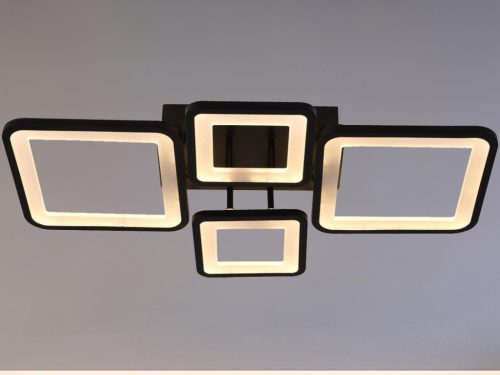 LED mennyezeti lámpa 70W, 6000 lm, 3000K-6500K, IP20, fém-akril - J3321/B