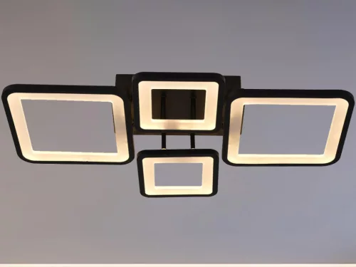 LED mennyezeti lámpa 70W, 6000 lm, 3000K-6500K, IP20, fém-akril - J3321/B