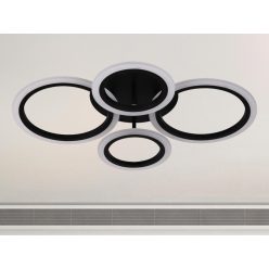   LED mennyezeti lámpa 50W, 4100 lm, színes fény, IP20, fém-akril - J3322/B
