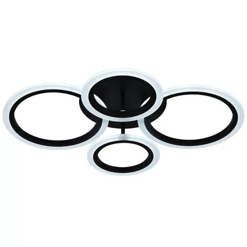 LED mennyezeti lámpa 50W, 4100 lm, színes fény, IP20, fém-akril - J3322/B