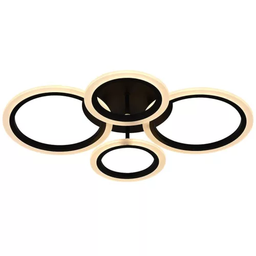 LED mennyezeti lámpa 50W, 4100 lm, színes fény, IP20, fém-akril - J3322/B