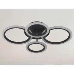   LED mennyezeti lámpa 50W, 4100 lm, 3000K-6500K, IP20, fém-akril - J3322/S