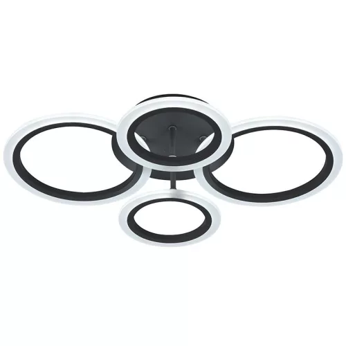 LED mennyezeti lámpa 50W, 4100 lm, 3000K-6500K, IP20, fém-akril - J3322/S