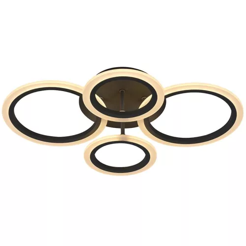 LED mennyezeti lámpa 50W, 4100 lm, 3000K-6500K, IP20, fém-akril - J3322/S