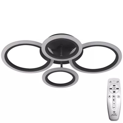 LED mennyezeti lámpa 50W, 4100 lm, 3000K-6500K, IP20, fém-akril - J3322/S