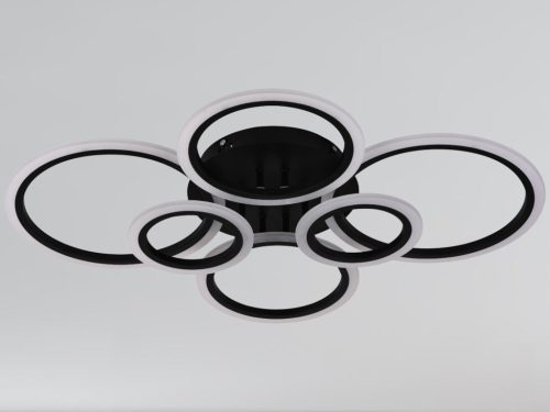 LED Design mennyezeti lámpa 85W, 7300 lm, 3000-6500K, kör, szürke, IP20 - J3323/B