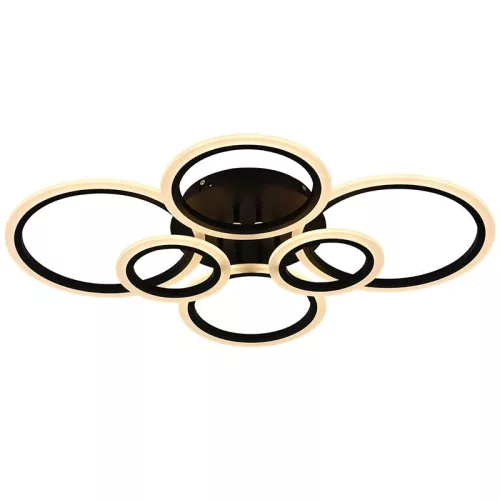 LED Design mennyezeti lámpa 85W, 7300 lm, 3000-6500K, kör, szürke, IP20 - J3323/B