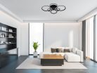 LED Design mennyezeti lámpa 85W, 7300 lm, 3000-6500K, kör, szürke, IP20 - J3323/B