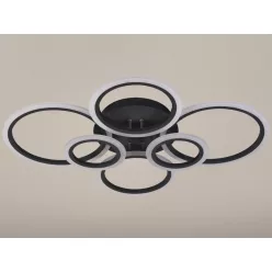   LED Design mennyezeti lámpa 85W, 7300 lm, 3000-6500K, kör, szürke, IP20 - J3323/S