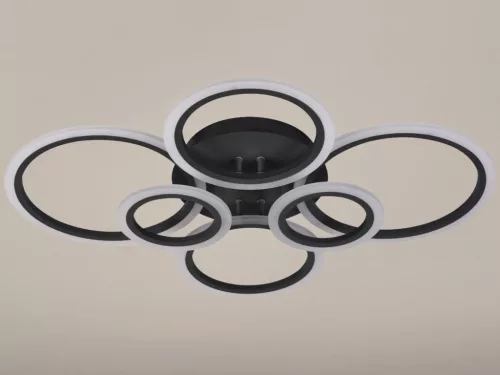 LED Design mennyezeti lámpa 85W, 7300 lm, 3000-6500K, kör, szürke, IP20 - J3323/S