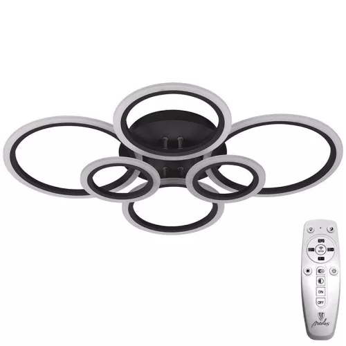 LED Design mennyezeti lámpa 85W, 7300 lm, 3000-6500K, kör, szürke, IP20 - J3323/S