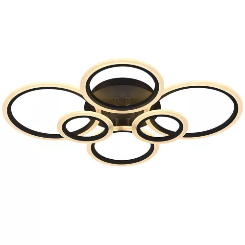 LED Design mennyezeti lámpa 85W, 7300 lm, 3000-6500K, kör, szürke, IP20 - J3323/S