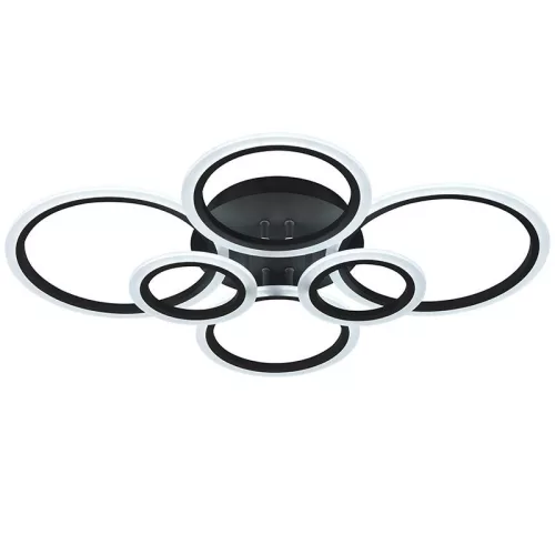 LED Design mennyezeti lámpa 85W, 7300 lm, 3000-6500K, kör, szürke, IP20 - J3323/S