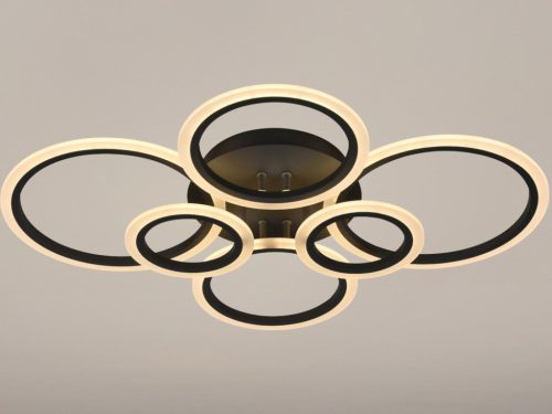 LED Design mennyezeti lámpa 85W, 7300 lm, 3000-6500K, kör, szürke, IP20 - J3323/S