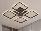 LED Design mennyezeti lámpa 70W, 5800 lm, 3000-6500K, négyzet, szürke, IP20 - J3325/S