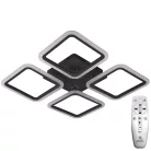 LED Design mennyezeti lámpa 70W, 5800 lm, 3000-6500K, négyzet, szürke, IP20 - J3325/S