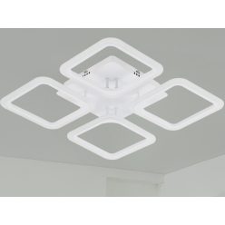  LED Design mennyezeti lámpa 70W, 5800 lm, 3000-6500K, négyzet, fehér, IP20 - J3325/W