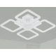 LED Design mennyezeti lámpa 70W, 5800 lm, 3000-6500K, négyzet, fehér, IP20 - J3325/W