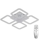 LED Design mennyezeti lámpa 70W, 5800 lm, 3000-6500K, négyzet, fehér, IP20 - J3325/W