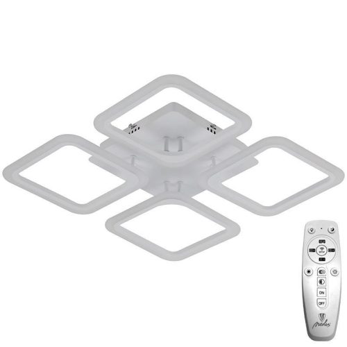 LED Design mennyezeti lámpa 70W, 5800 lm, 3000-6500K, négyzet, fehér, IP20 - J3325/W