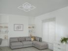 LED Design mennyezeti lámpa 70W, 5800 lm, 3000-6500K, négyzet, fehér, IP20 - J3325/W