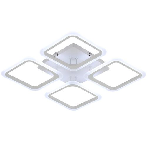LED Design mennyezeti lámpa 70W, 5800 lm, 3000-6500K, négyzet, fehér, IP20 - J3325/W