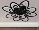 LED Design mennyezeti lámpa 125W, 10600 lm, 3000-6500K, fekete, IP20 - J3331/B