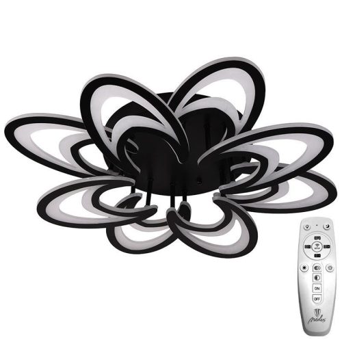 LED Design mennyezeti lámpa 125W, 10600 lm, 3000-6500K, fekete, IP20 - J3331/B