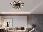 LED Design mennyezeti lámpa 125W, 10600 lm, 3000-6500K, fekete, IP20 - J3331/B