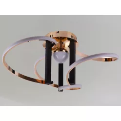   LED mennyezeti lámpa 70W, 4550 lm, 3000K-6500K állítható, dimmelhető, IP20, fém-akril J3333/GCH