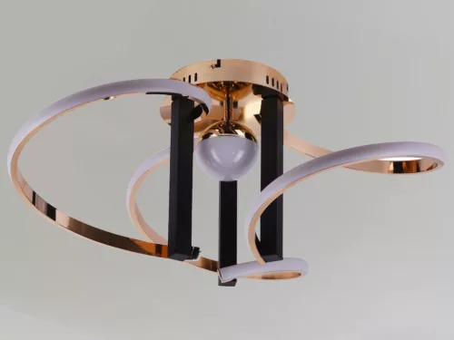 LED mennyezeti lámpa 70W, 4550 lm, 3000K-6500K állítható, dimmelhető, IP20, fém-akril J3333/GCH