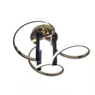 LED mennyezeti lámpa 70W, 4550 lm, 3000K-6500K állítható, dimmelhető, IP20, fém-akril J3333/GCH