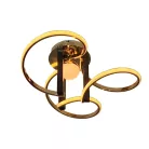 LED mennyezeti lámpa 70W, 4550 lm, 3000K-6500K állítható, dimmelhető, IP20, fém-akril J3333/GCH