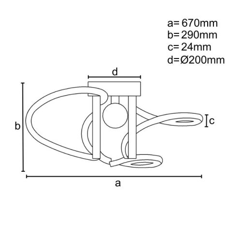 LED mennyezeti lámpa 70W, 4550 lm, 3000K-6500K állítható, dimmelhető, IP20, fém-akril J3333/GCH