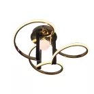 LED mennyezeti lámpa 70W, 4550 lm, 3000K-6500K állítható, dimmelhető, IP20, fém-akril J3333/GCH