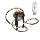 LED mennyezeti lámpa 70W, 4550 lm, 3000K-6500K állítható, dimmelhető, IP20, fém-akril J3333/GCH