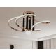 LED design mennyezeti lámpa 80W, 5200 lm, 3000K-6500K, IP20, 670x360 mm - J3334/GCH