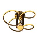 LED design mennyezeti lámpa 80W, 5200 lm, 3000K-6500K, IP20, 670x360 mm - J3334/GCH