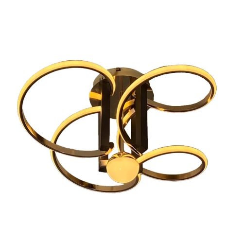 LED design mennyezeti lámpa 80W, 5200 lm, 3000K-6500K, IP20, 670x360 mm - J3334/GCH