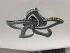 LED design mennyezeti lámpa 100W 600x80 mm IP20 3000-6500K dimmelhető SMART vezérlés - J3336/CH