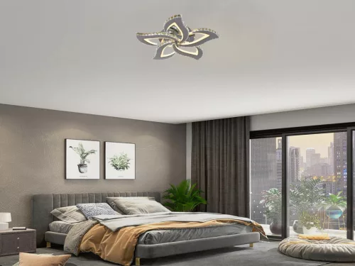 LED design mennyezeti lámpa 100W 600x80 mm IP20 3000-6500K dimmelhető SMART vezérlés - J3336/CH