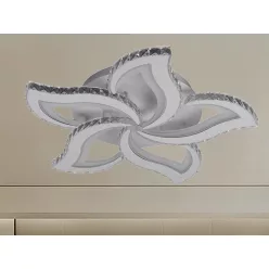   LED design mennyezeti lámpa 100W 600x80 mm IP20 3000-6500K dimmelhető SMART vezérlés - J3336/W