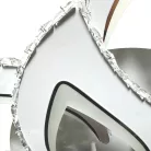 LED design mennyezeti lámpa 100W 600x80 mm IP20 3000-6500K dimmelhető SMART vezérlés - J3336/W