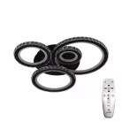 LED design mennyezeti lámpa 120W, 7600 lm, 3000K-6500K, IP20, fém-akril - J3338/B