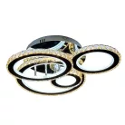 LED design mennyezeti lámpa 120W, 7600 lm, 3000K-6500K, IP20, fém-akril - J3338/CH