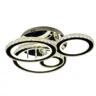 LED design mennyezeti lámpa 120W, 7600 lm, 3000K-6500K, IP20, fém-akril - J3338/CH