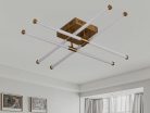 LED design mennyezeti lámpa 30W, 2800lm, 3000-6500K, IP20, fém-akril - J3339/G