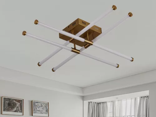 LED design mennyezeti lámpa 30W, 2800lm, 3000-6500K, IP20, fém-akril - J3339/G