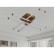 LED design mennyezeti lámpa 30W, 2800lm, 3000-6500K, IP20, fém-akril - J3339/G