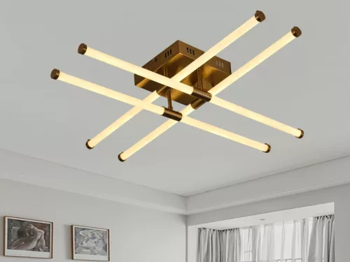 LED design mennyezeti lámpa 30W, 2800lm, 3000-6500K, IP20, fém-akril - J3339/G